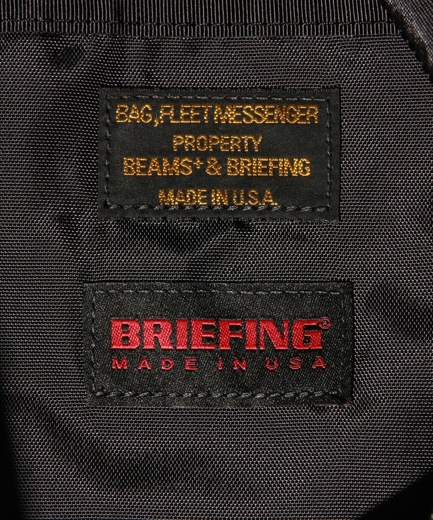 BRIEFING * BEAMS PLUS / 別注 FLEET MESSENGER BAG
